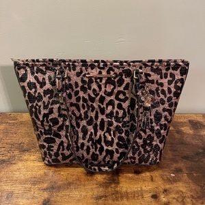 Brahmin Snow Leopard medium Asher